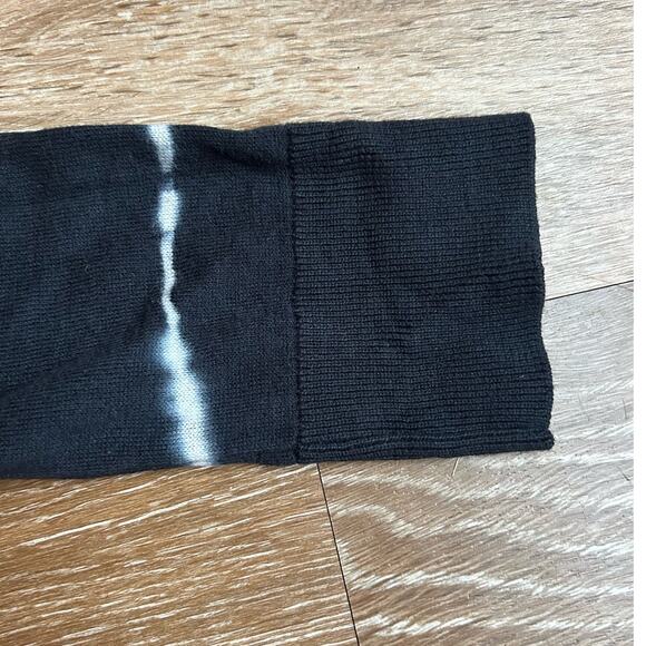 Rails Blouse Top Iris Tie Dye Mock Neck Knit‎ Midnight White Size Small - Picture 7 of 7